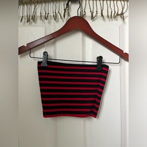 Aritzia Babaton Cropped Bandeau Top